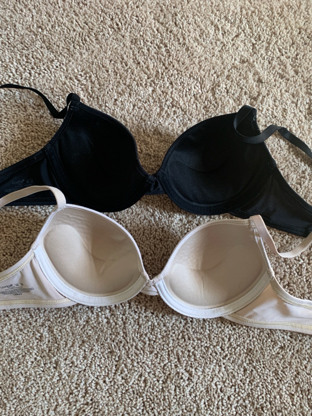 Everyday Smooth T-Shirt Bra Duo in Black and Nude